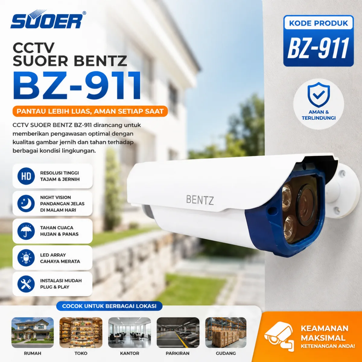 BENTZ CCTV BZ-911